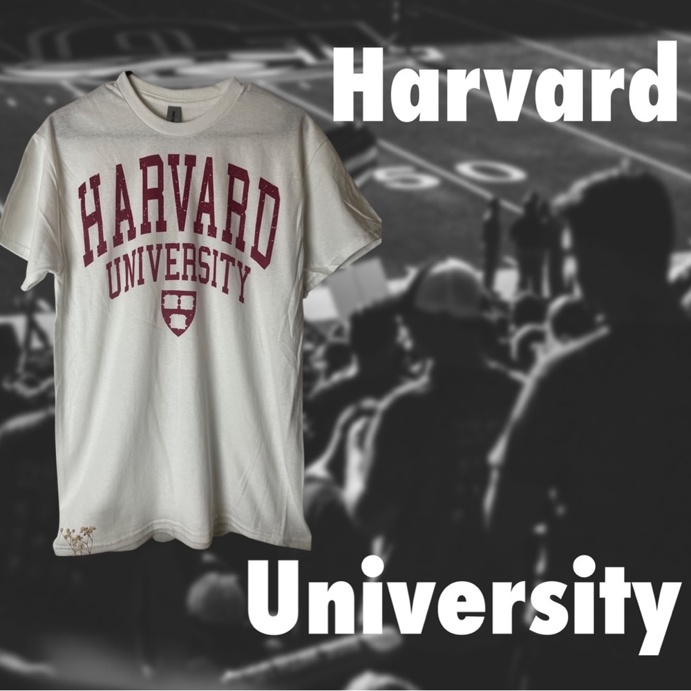 Harvard t shirt S- 3X available.
